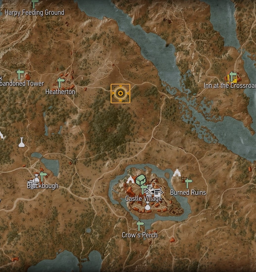 Griffin from the Highlands - map loc