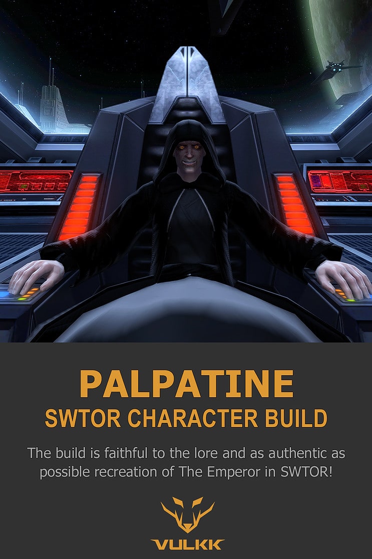 How to Create Emperor Palpatine in SWTOR Full Build Guide Pin