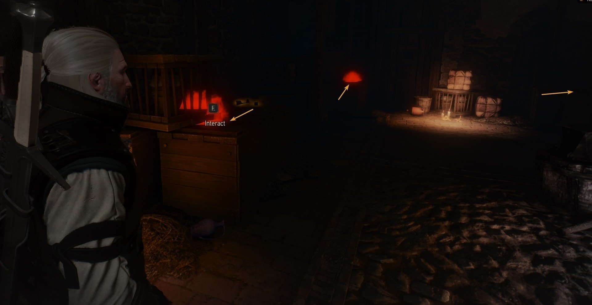 Mark the 3 crates