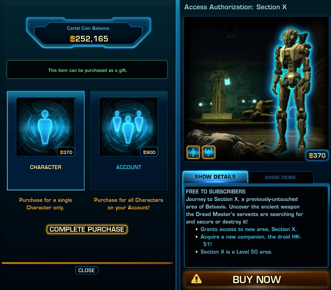 Section X Unlock