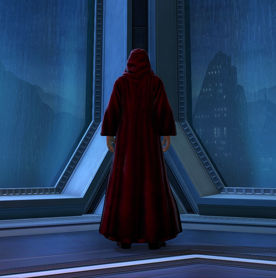 How to Create Darth Sidious in SWTOR - Full Character Outfit (Back)