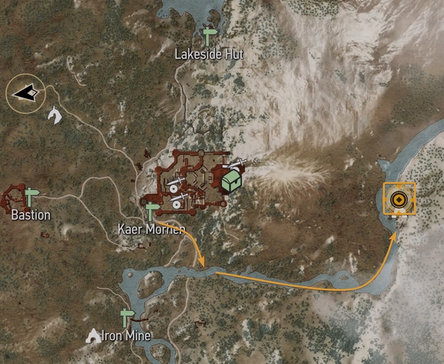 Superior Wolven Boots diagram map location