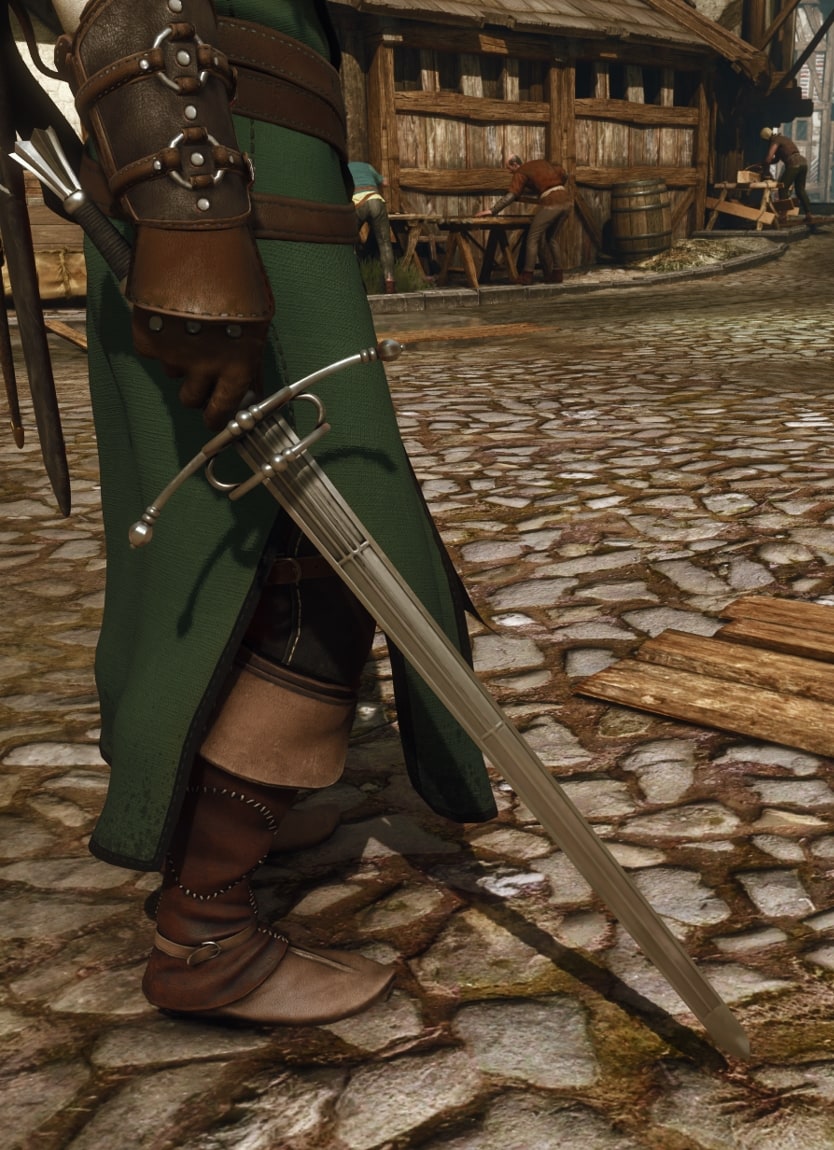 The Blade from the Bits steel sword visuals