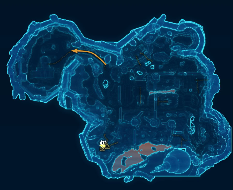 The Frozen Lake entrance - Section X