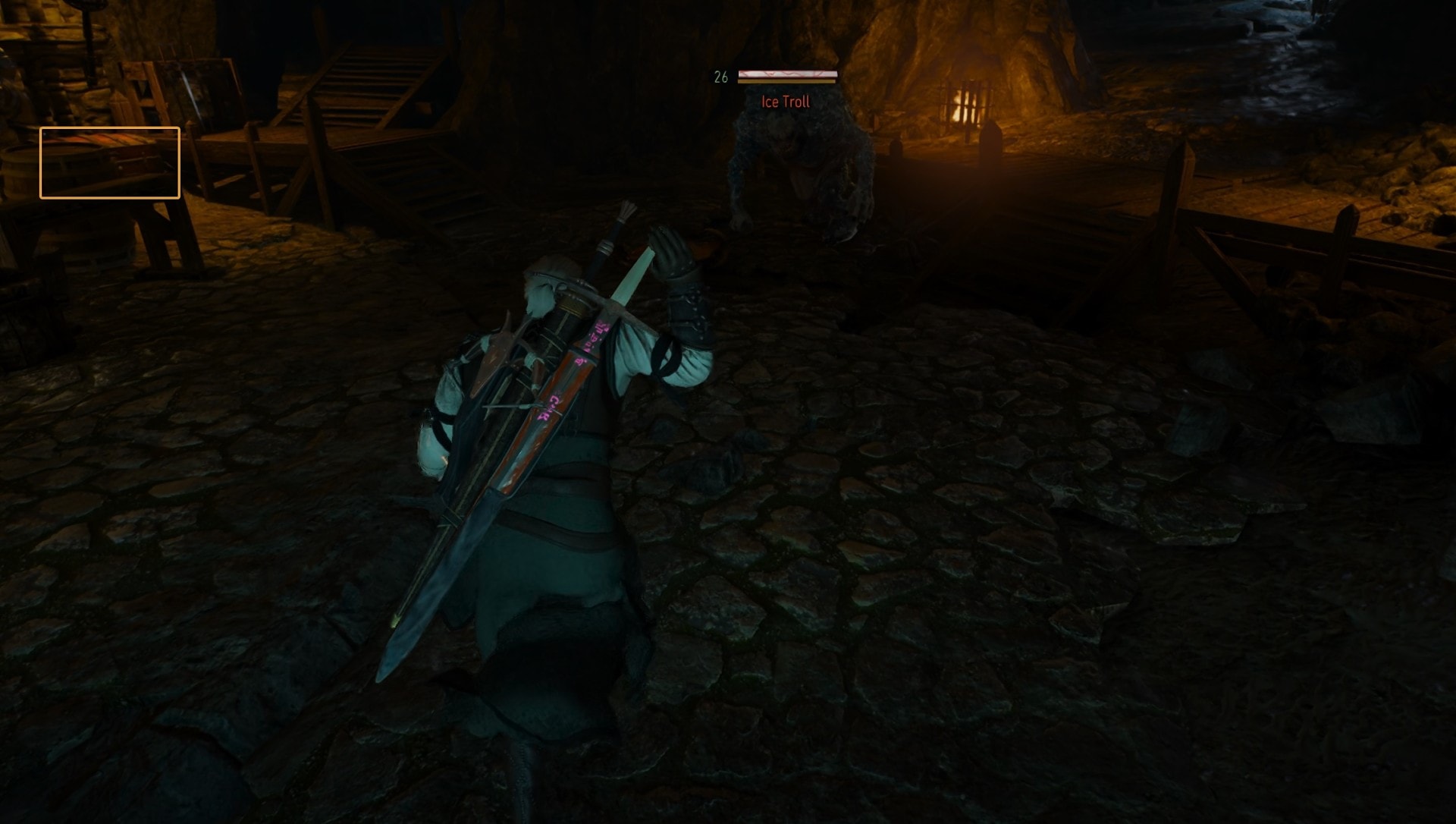The chest with the Blacksmith tools and the Ice Troll
