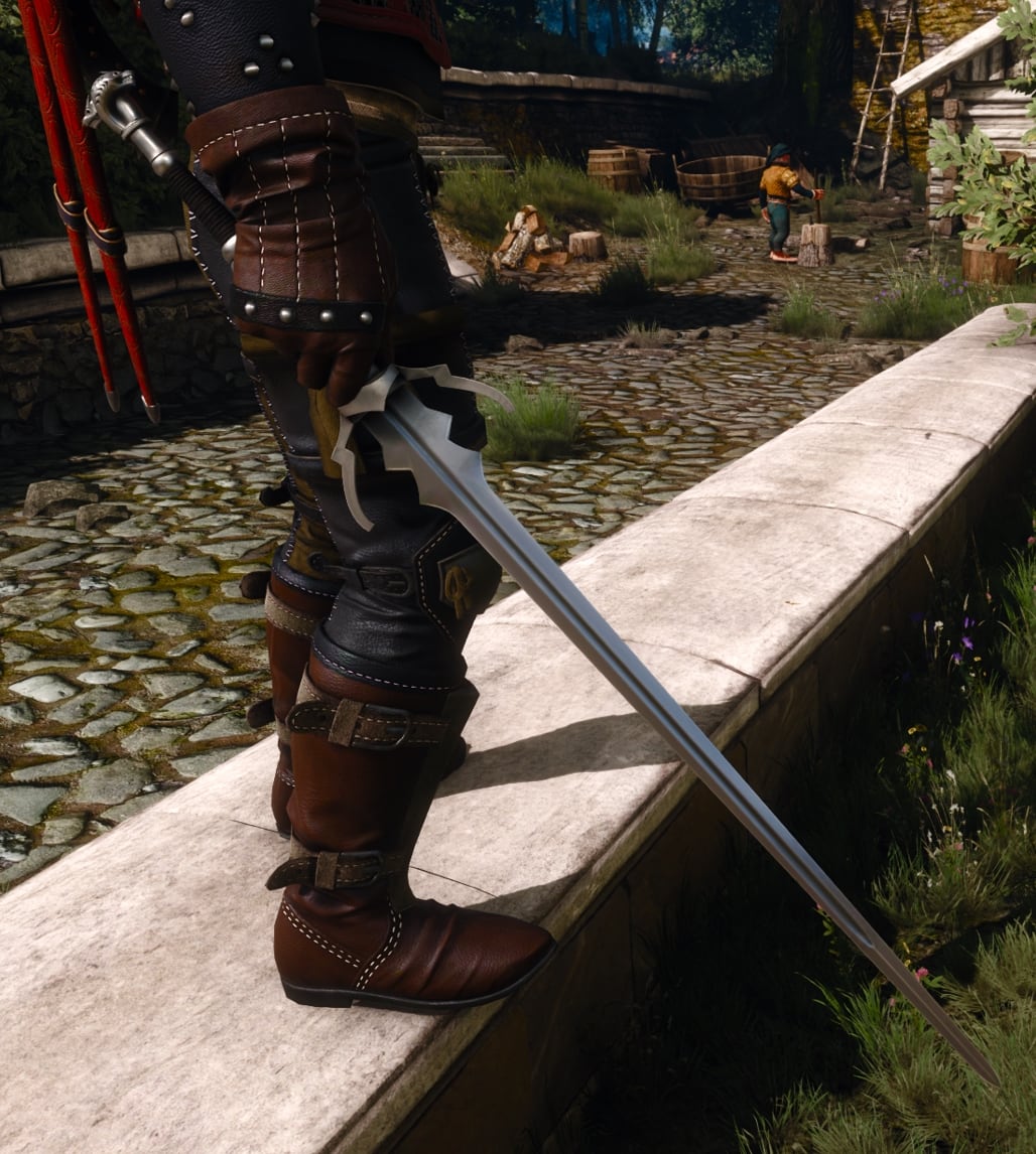 Witcher 3 Wolf School Gear Set - Mastercrafted Wolven gear overview - Silver Sword
