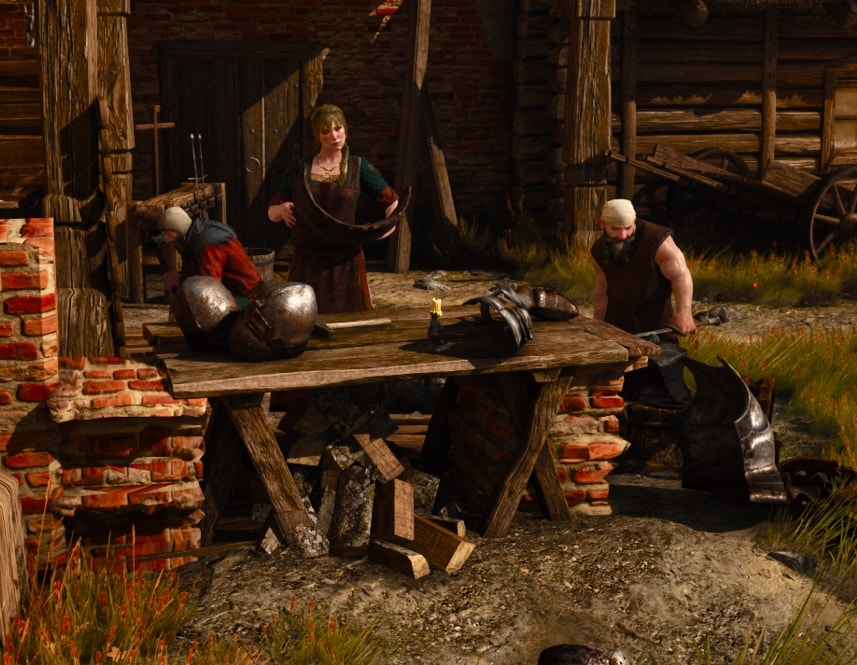 Yoana and Fergus - Master Armorers