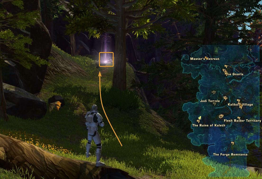 Tython Purple Mastery Datacron Location