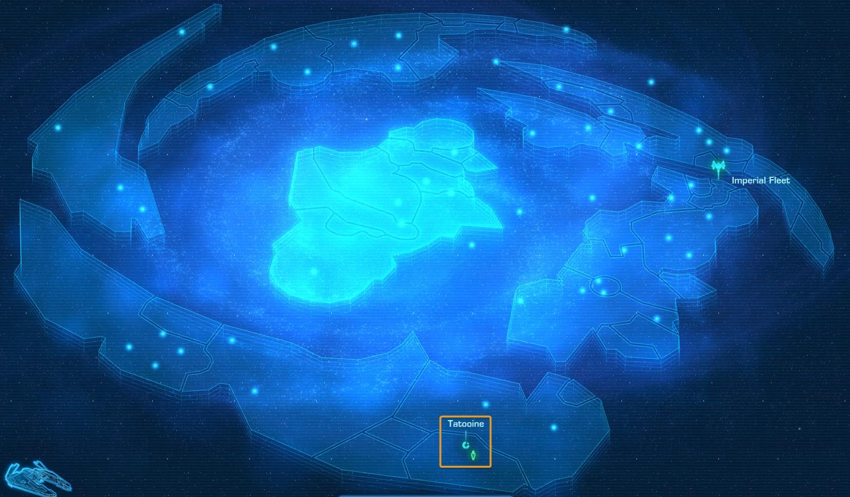 SWTOR Tatooine Planet Location on the Galaxy Map
