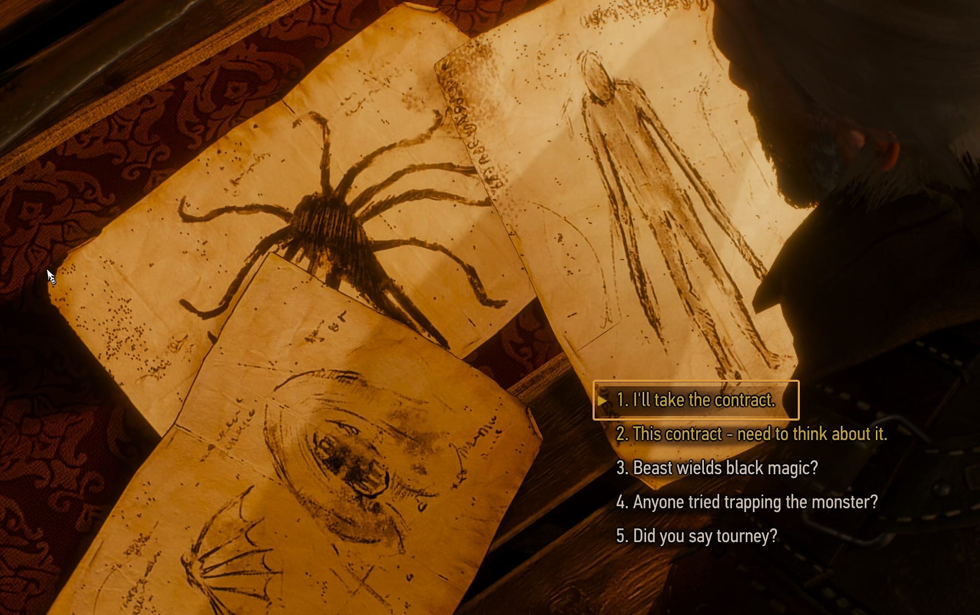 Accept the contract to get access to Toussaint