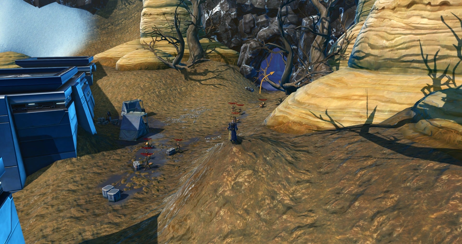 Alderaan Endurance Datacron Starting Location Visual