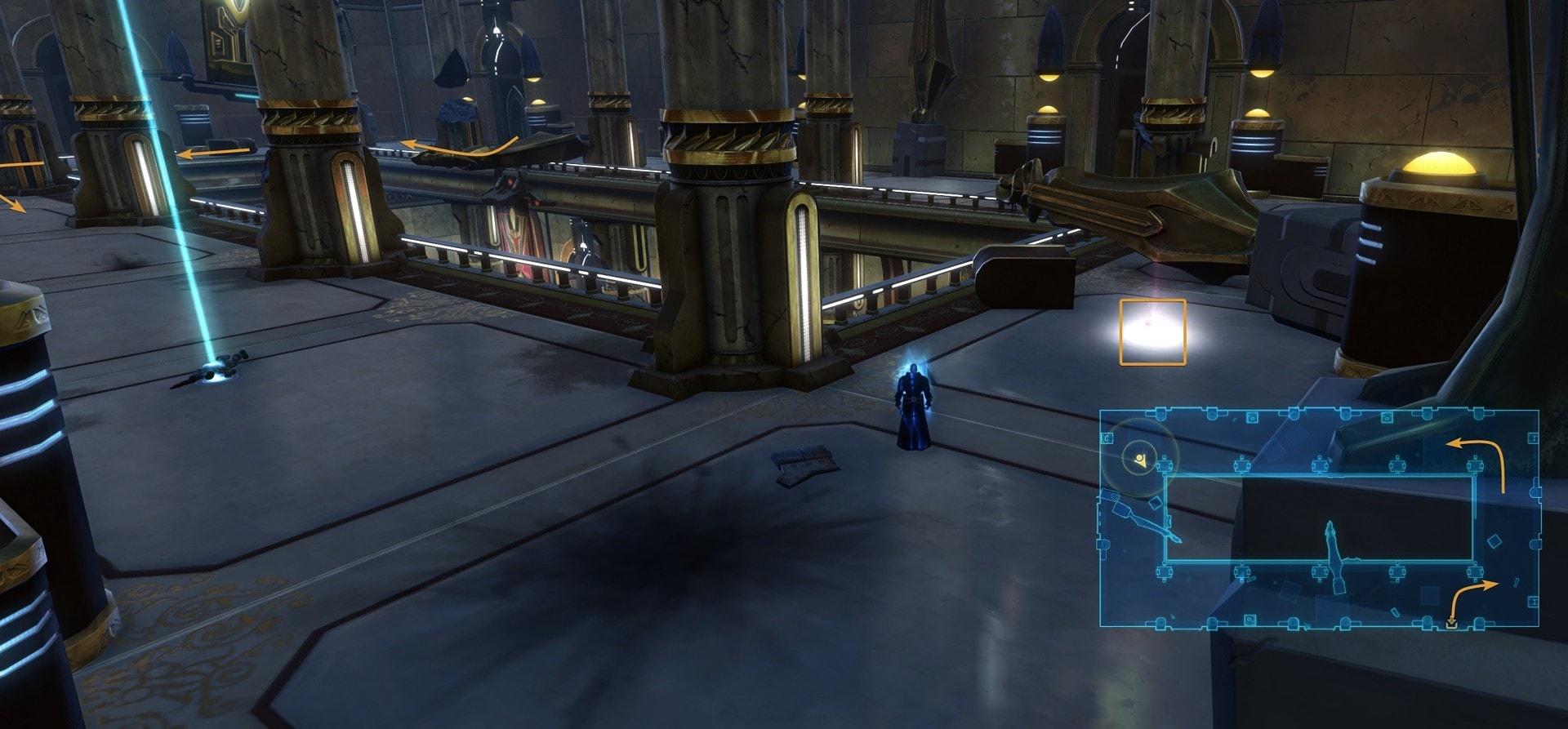 Alderaan Purple Mastery Datacron Location spot