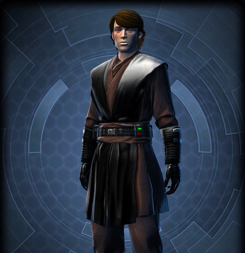 How to Create Anakin Skywalker in SWTOR - figure and outfit