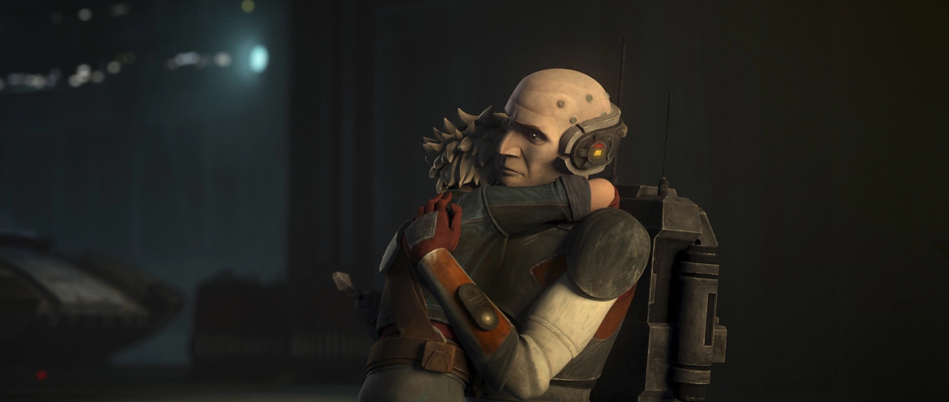 Omega hugs Echo