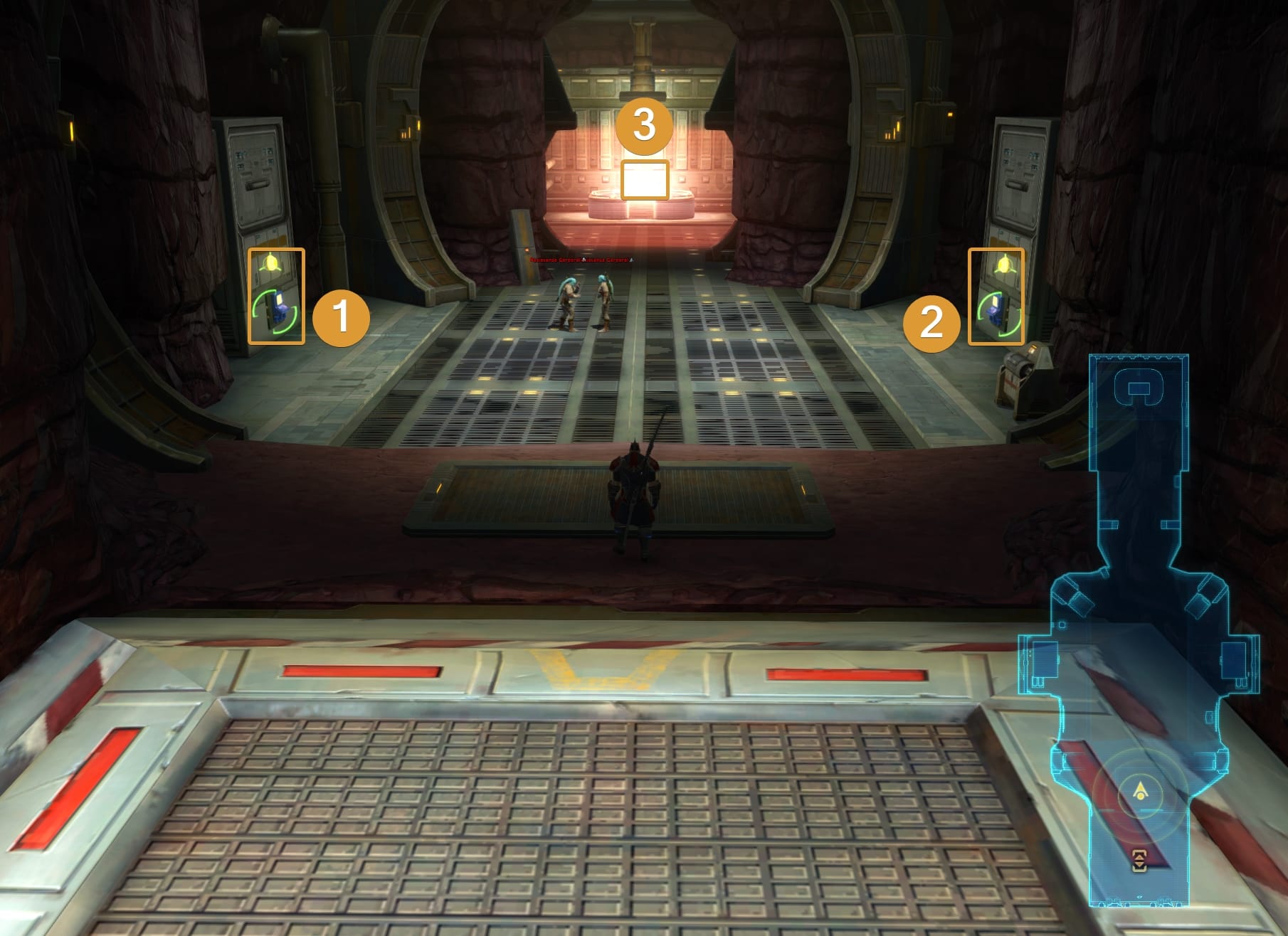 Balmorra (Imperial) Green Matrix Shard Datacron Location