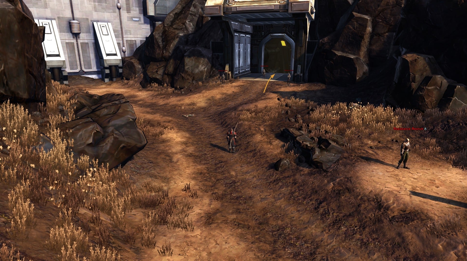 Balmorra (Imperial) Green Matrix Shard Datacron Starter Location Visual