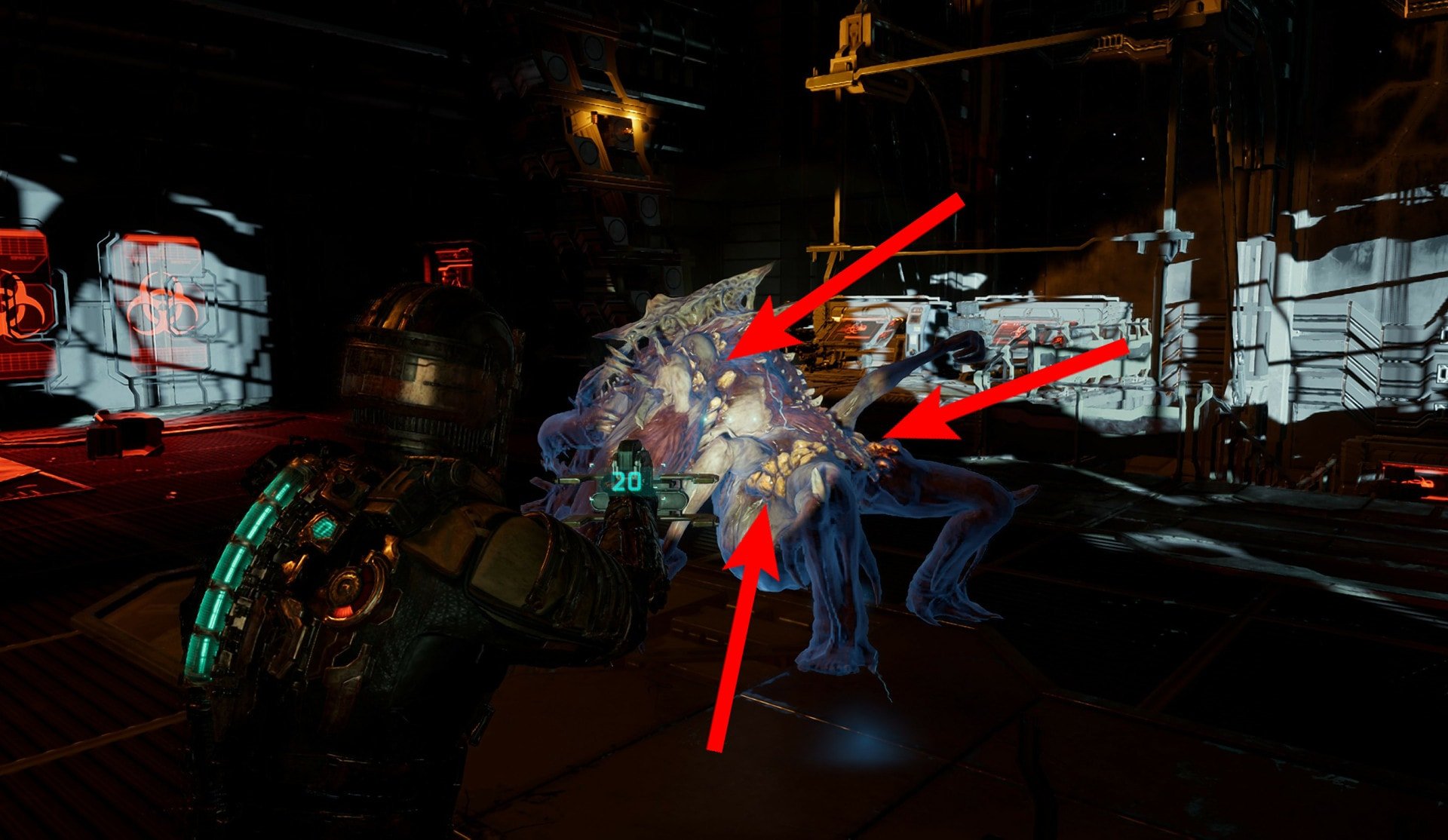 Dead Space Combat Tips - How to fight against Brute Necromorphs