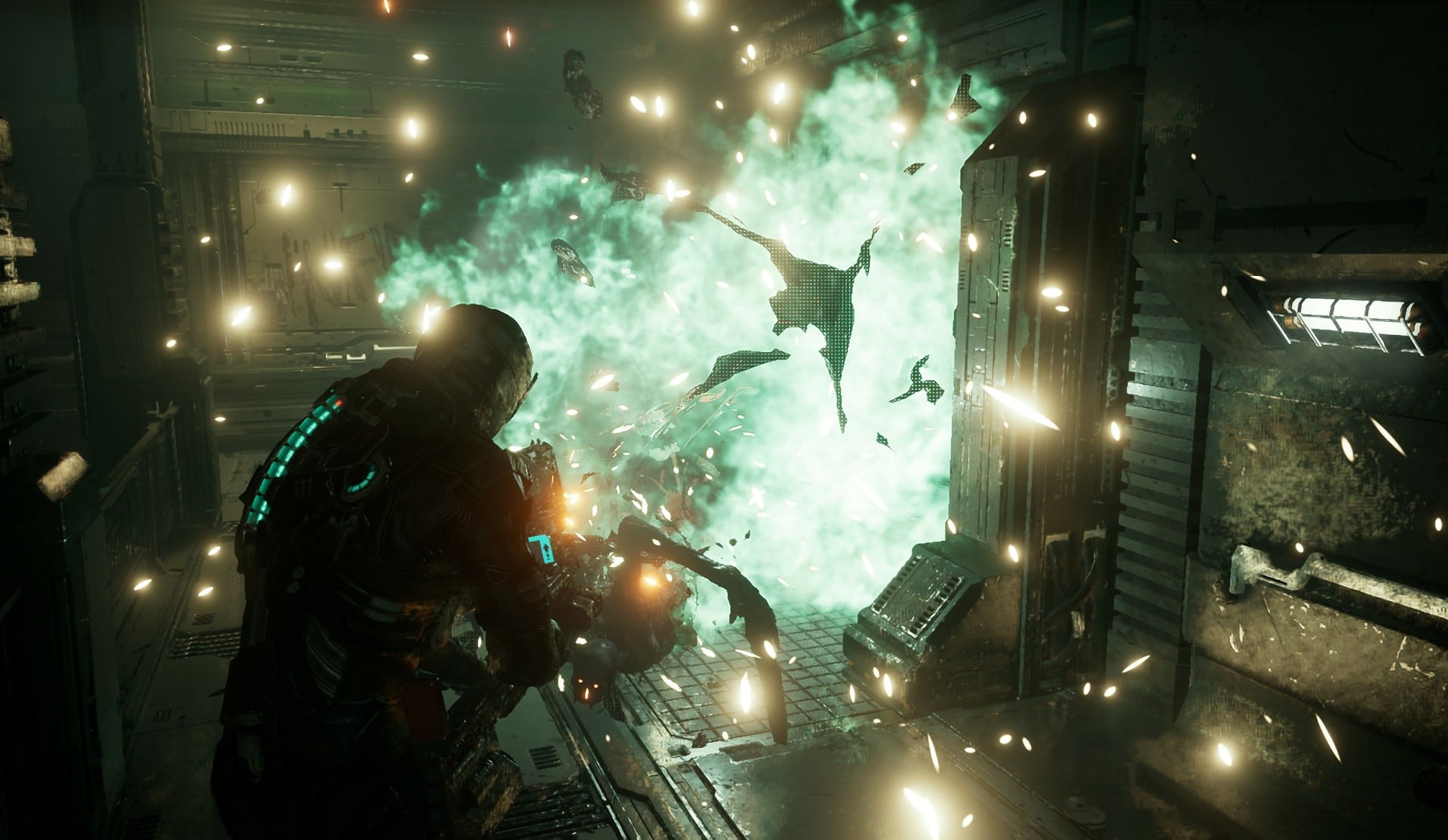 Contact Beam Weapon in Dead Space - alternative fire mode