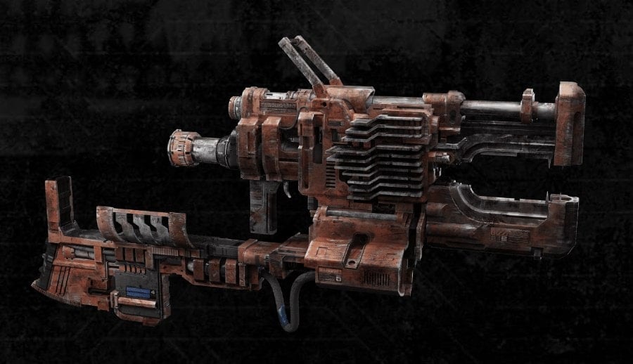 Contact Beam Weapon in Dead Space