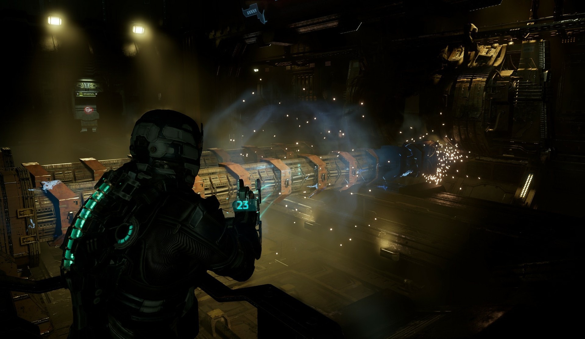Dead Space Remake Chapter 1 Walkthrough - replacing the damaged tram