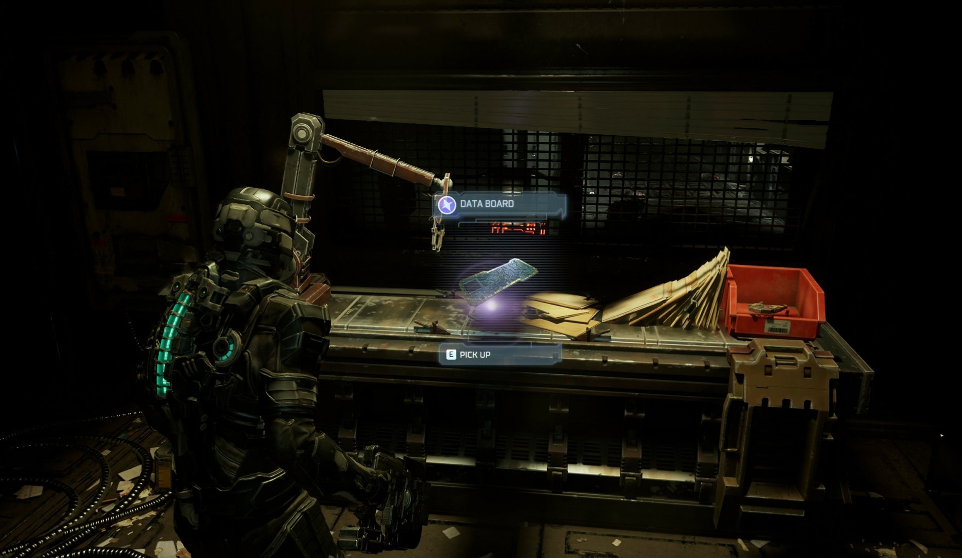 Dead Space Remake Chapter 1 Walkthrough - the data board