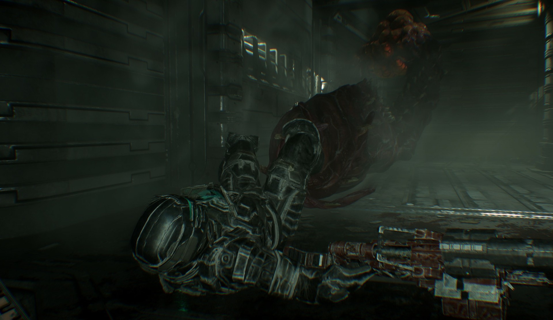 Dead Space Remake Chapter 3 Walkthrough - combating the giant tentacle