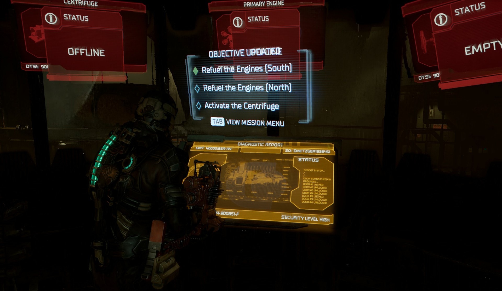 Dead Space Remake Chapter 3 Walkthrough - refueling the engines
