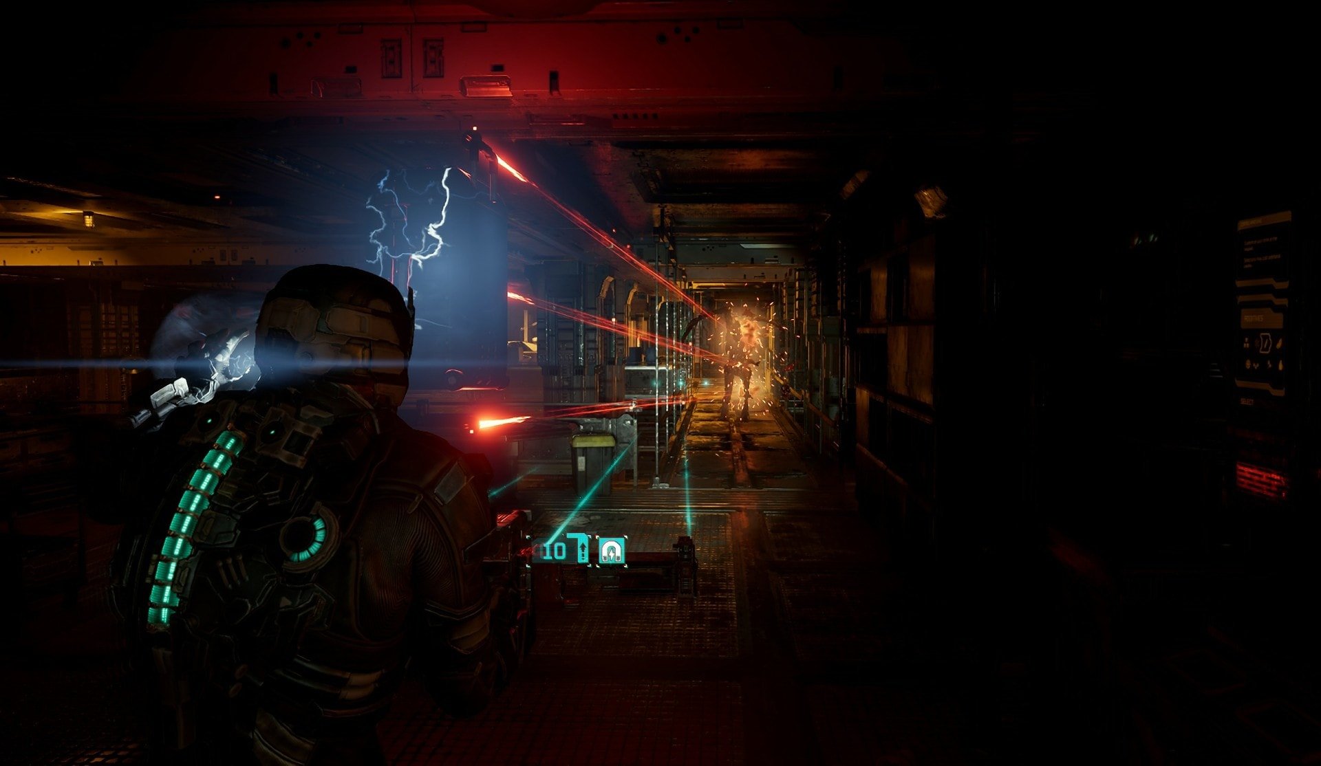 Line Gun Weapon in Dead Space - tips and tricks