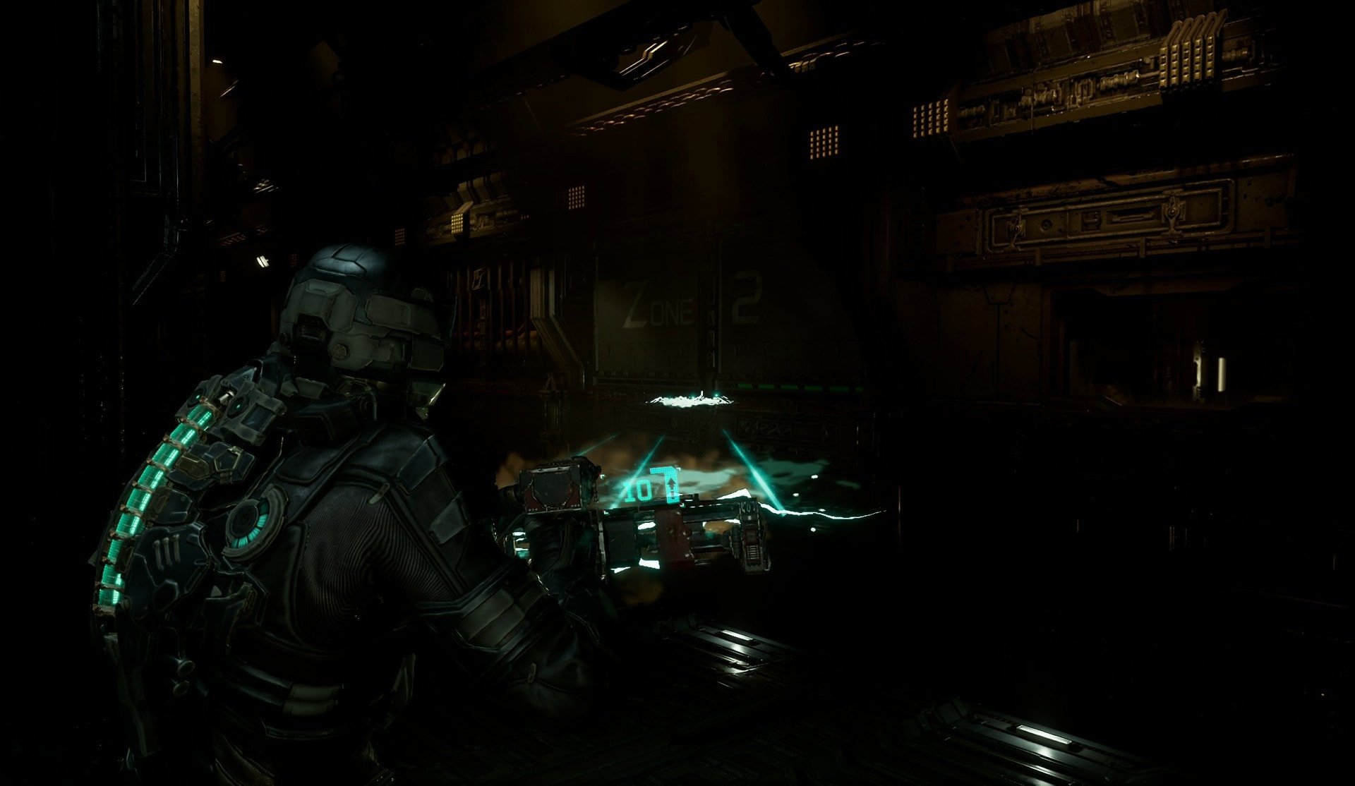 Line Gun Weapon in Dead Space - primary fire mode