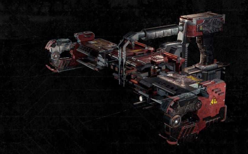 Line Gun Weapon in Dead Space