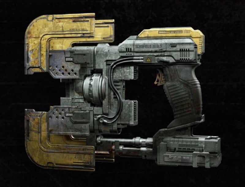 Plasma Cutter Weapon in Dead Space