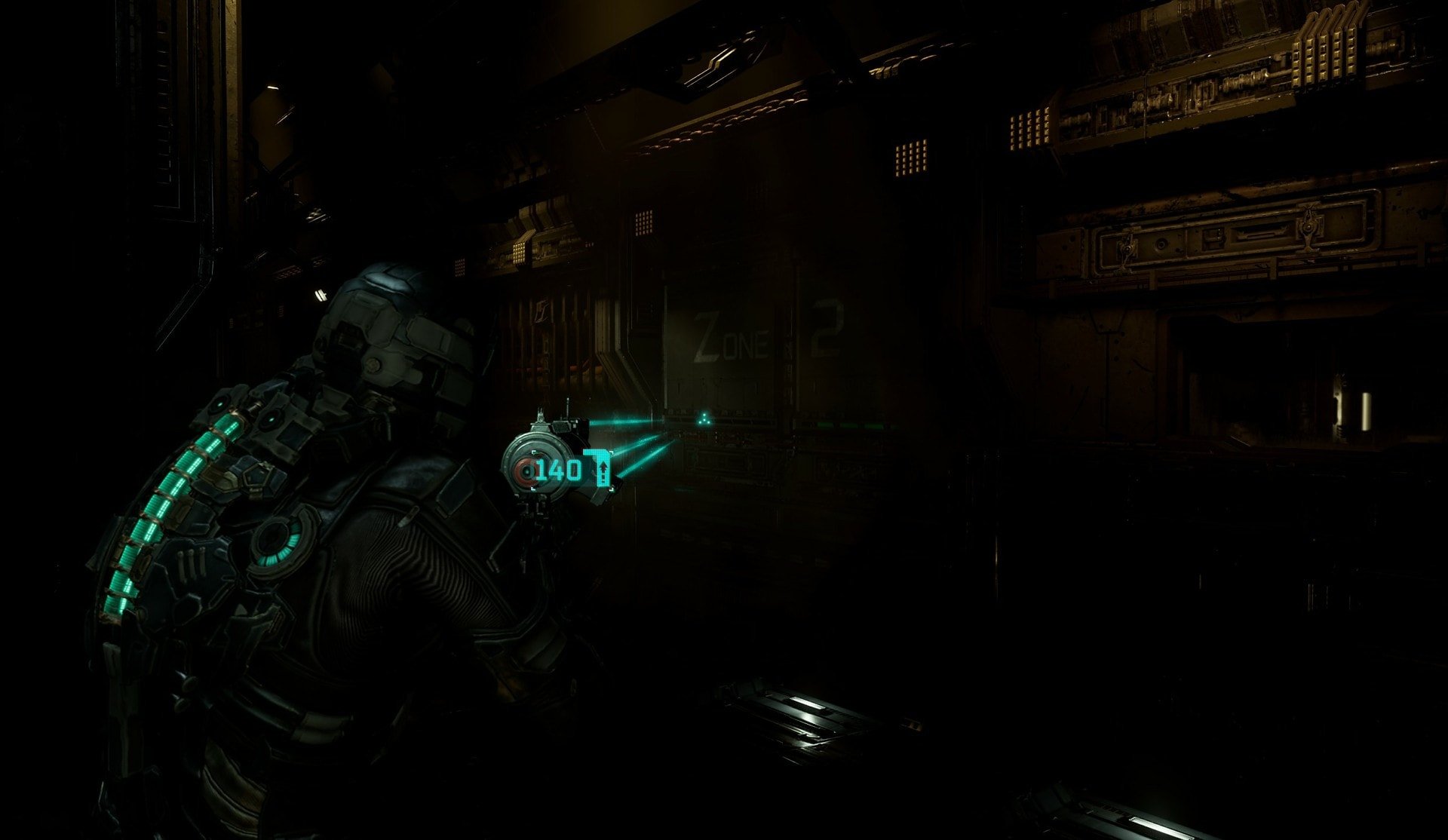 Pulse Rifle Weapon in Dead Space - primary mode