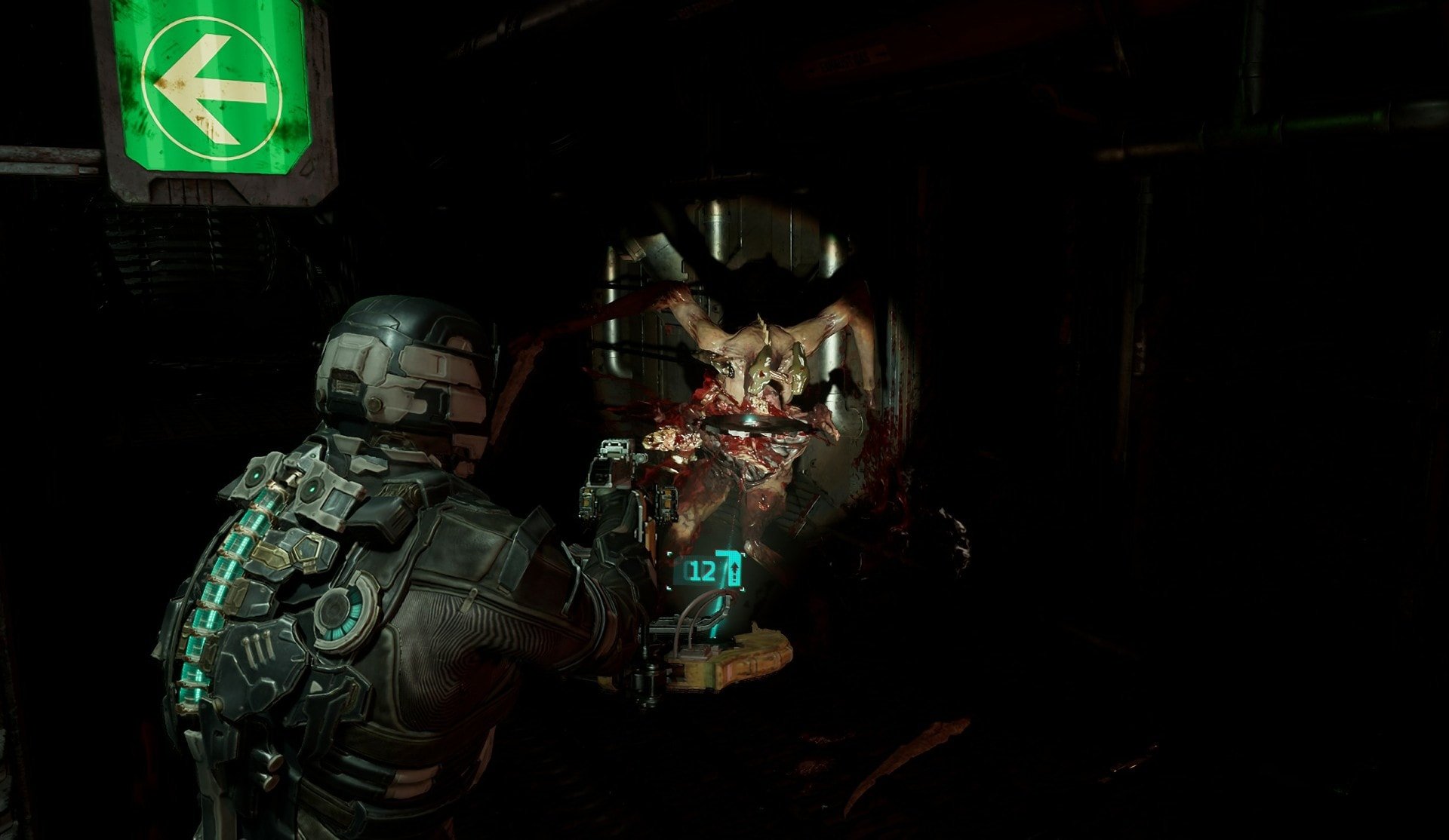 Ripper Weapon in Dead Space - primary fire mode
