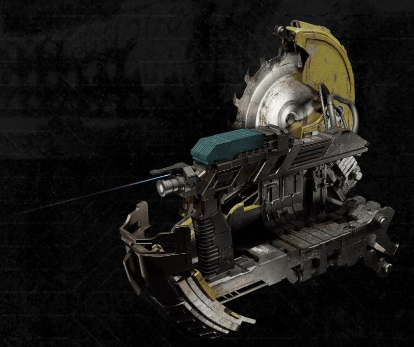 Ripper Weapon in Dead Space