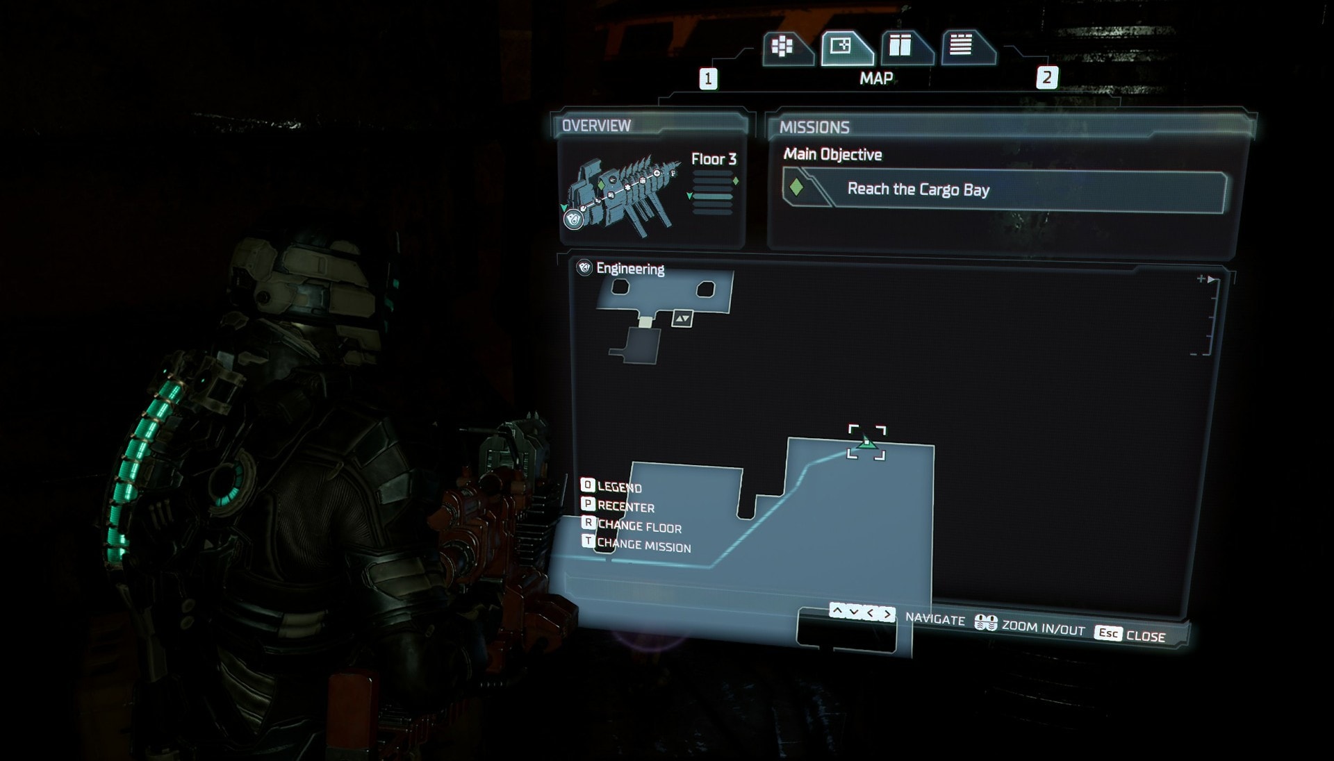 Where to find the Marker Fragment for the Dead Space Alternate Ending in Chapter 3