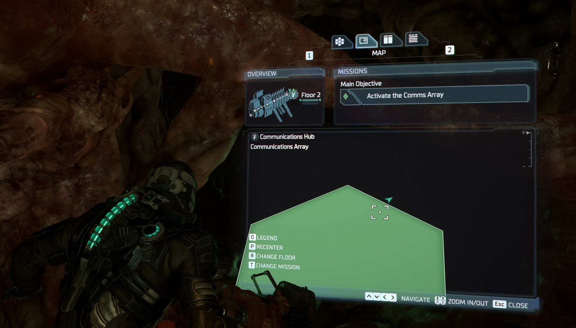Where to find the Marker Fragment for the Dead Space Alternate Ending in Chapter 8