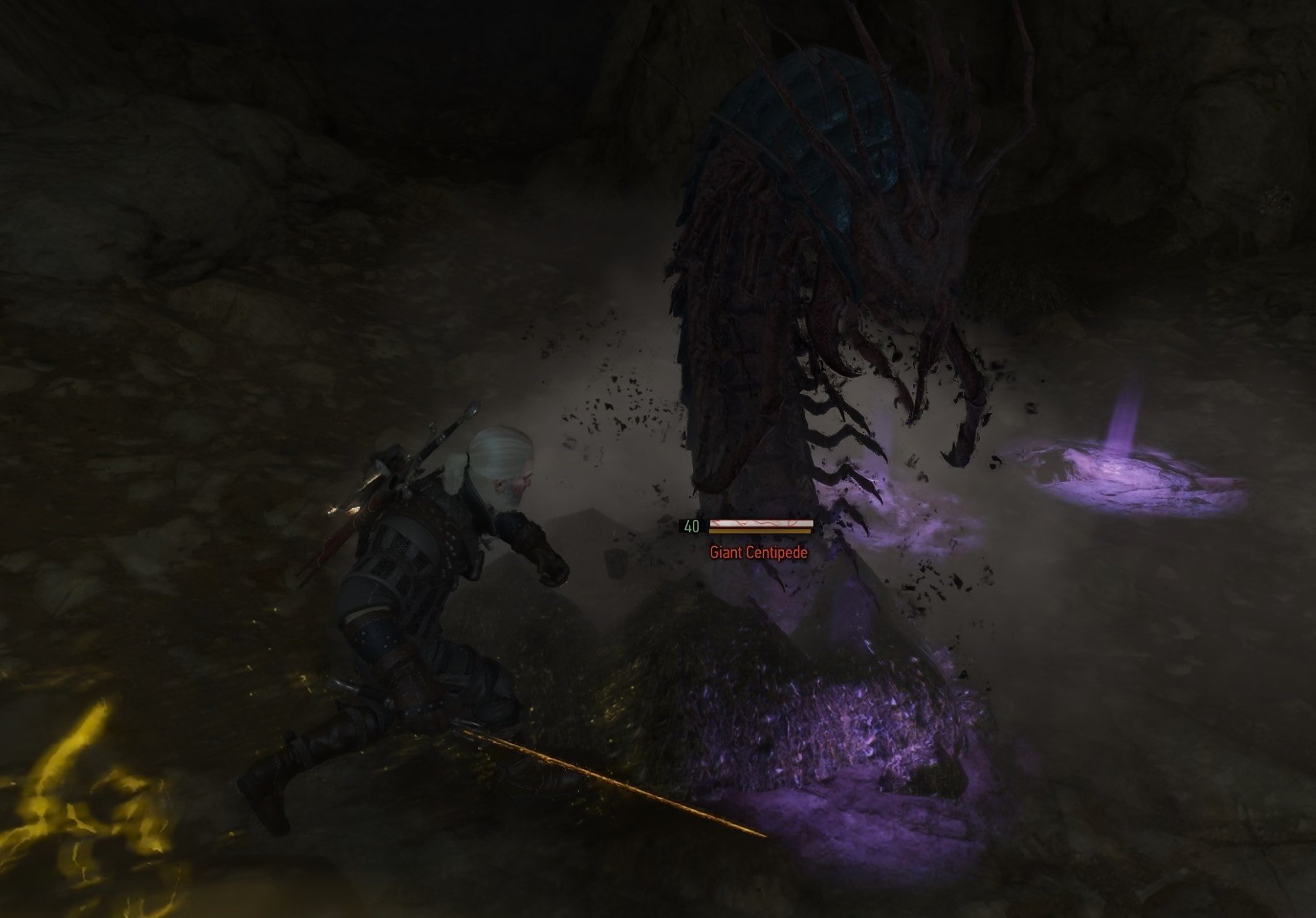 Fighting the Giant Centipede