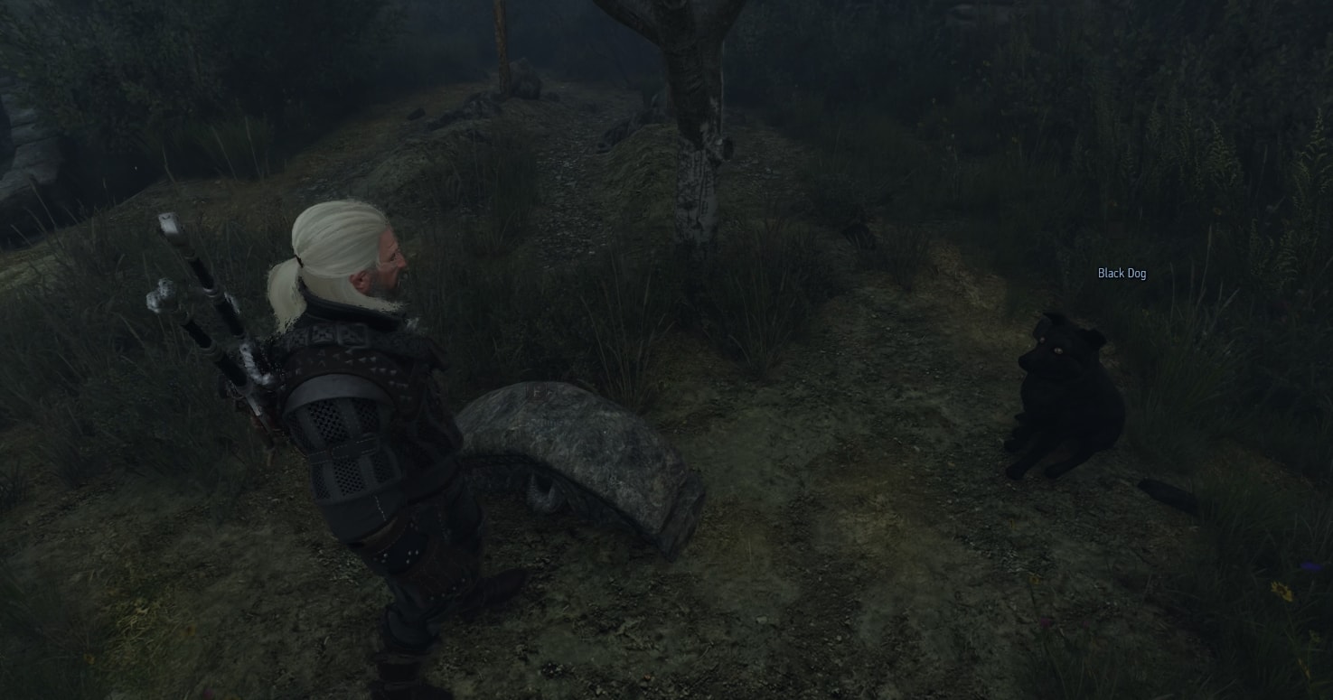 Grave and the Black Dog