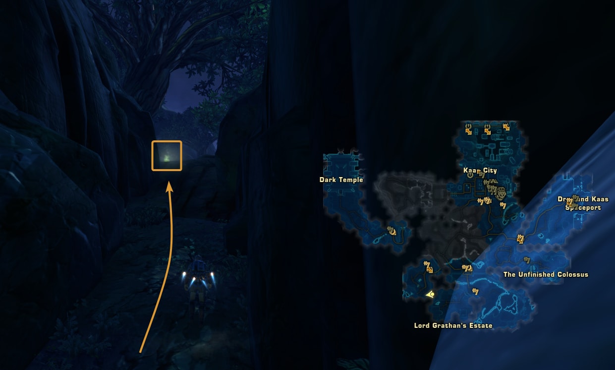 Dromund Kaas Endurance Datacron Location