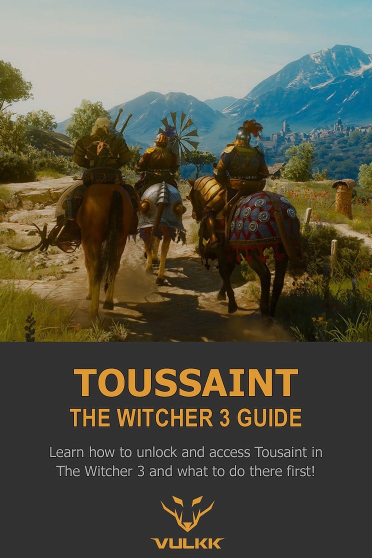 How to Unlock and Access Toussaint in The Witcher 3 Pin
