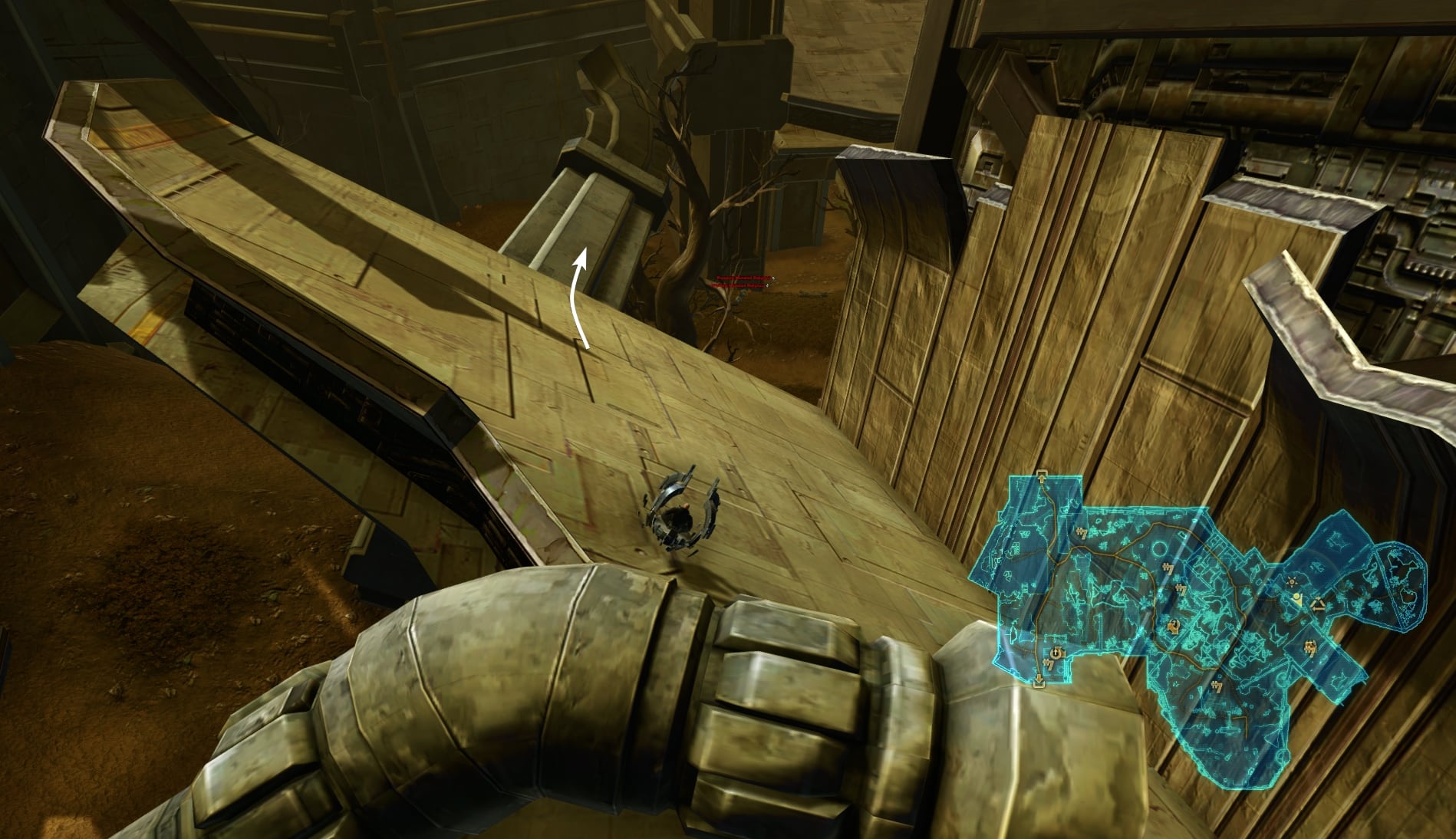 Jump onto the Metal Beam