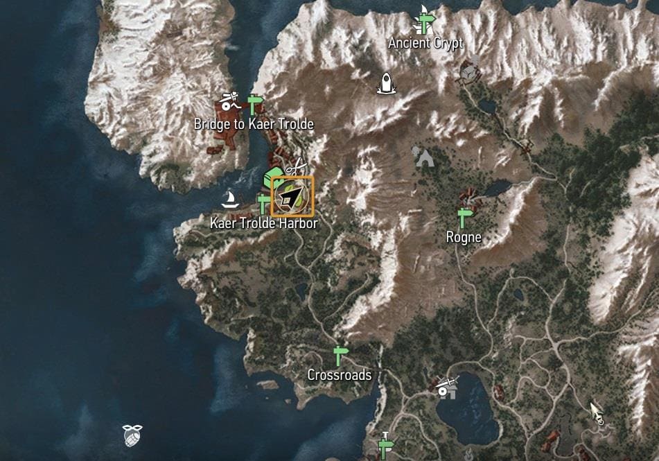 Where to find Witcher 3 Potions formulas -  Kaer Trolde Herbalist