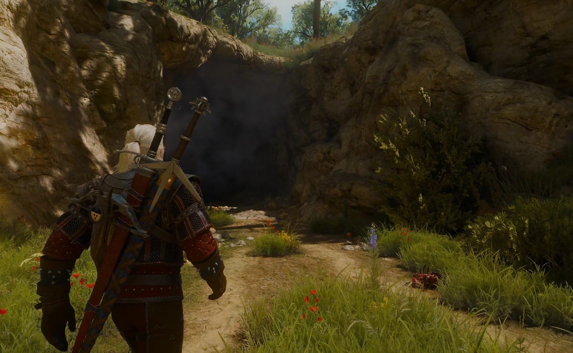 Manticore Armor - cave entrance