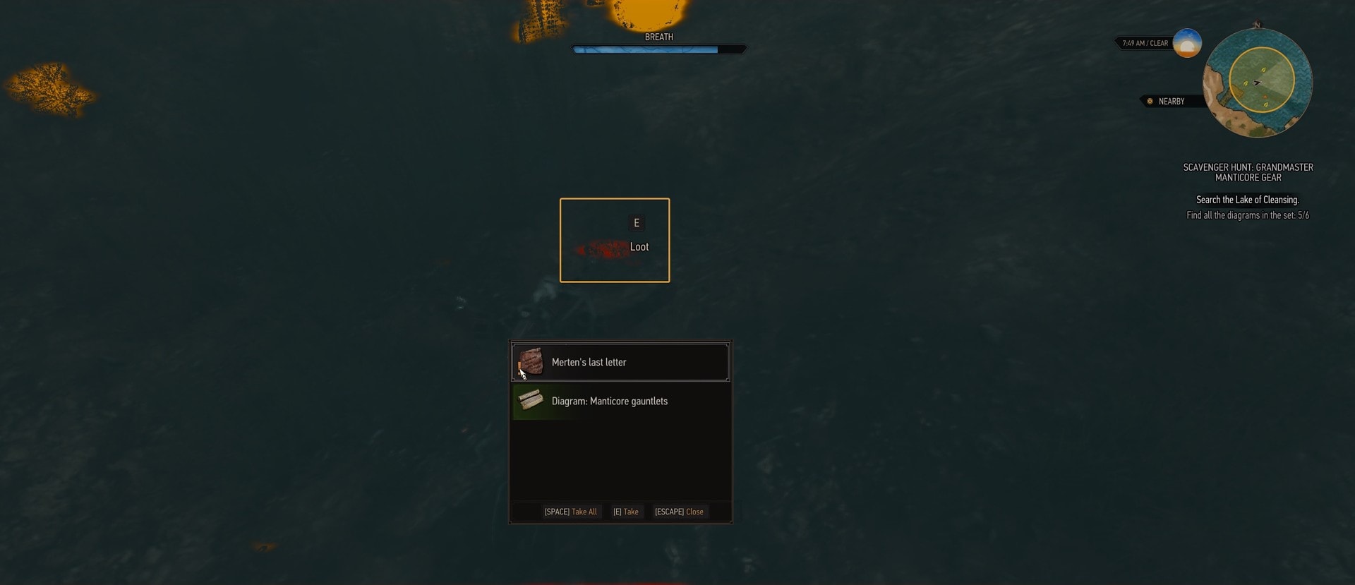 Manticore Gauntlets Diagram and Merten's last letter