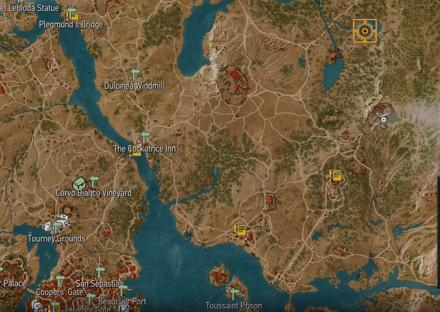 Manticore Gauntlets Diagram location - Lake of Cleansing