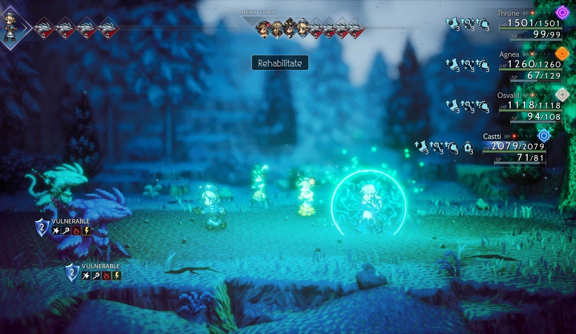 Octopath Traveler 2 Apothecary Job Guide - Rehabilitate Skill