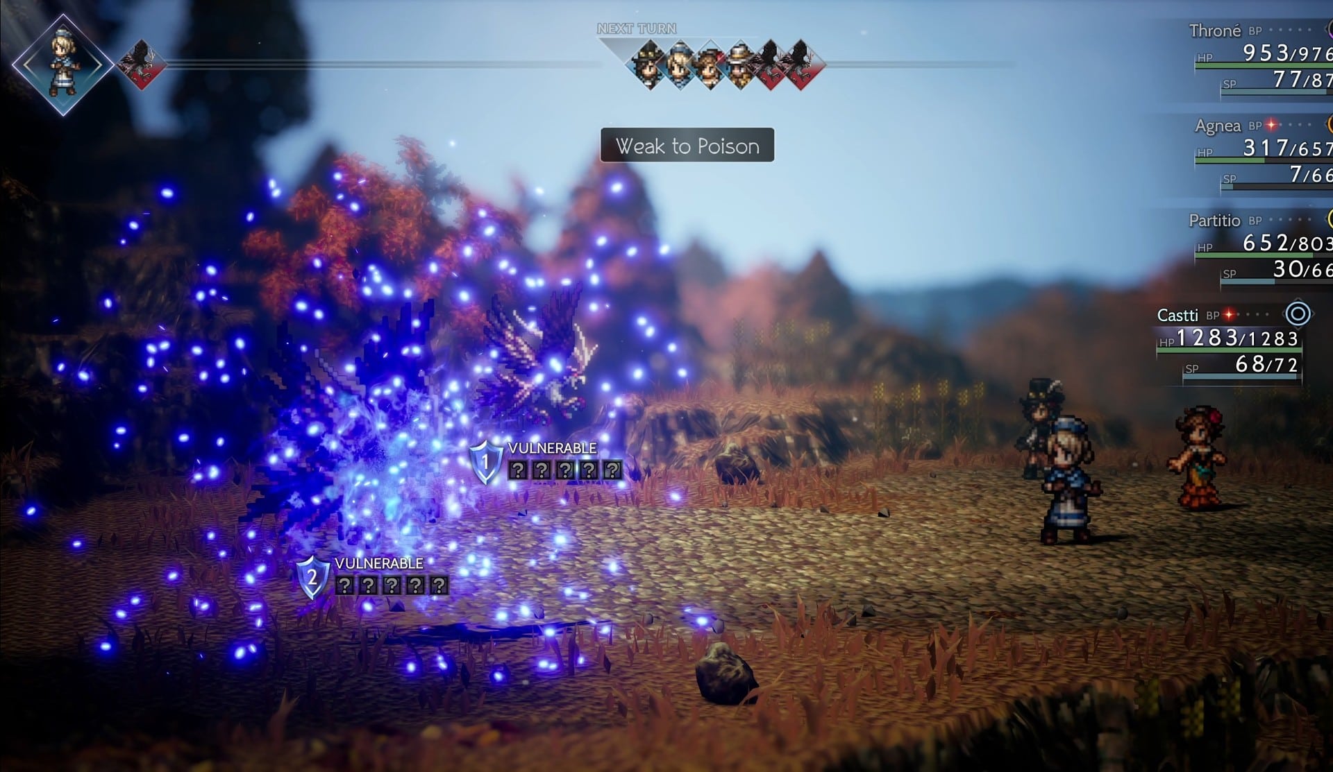 Octopath Traveler 2 Apothecary Job Guide - Weak to Poison Skill