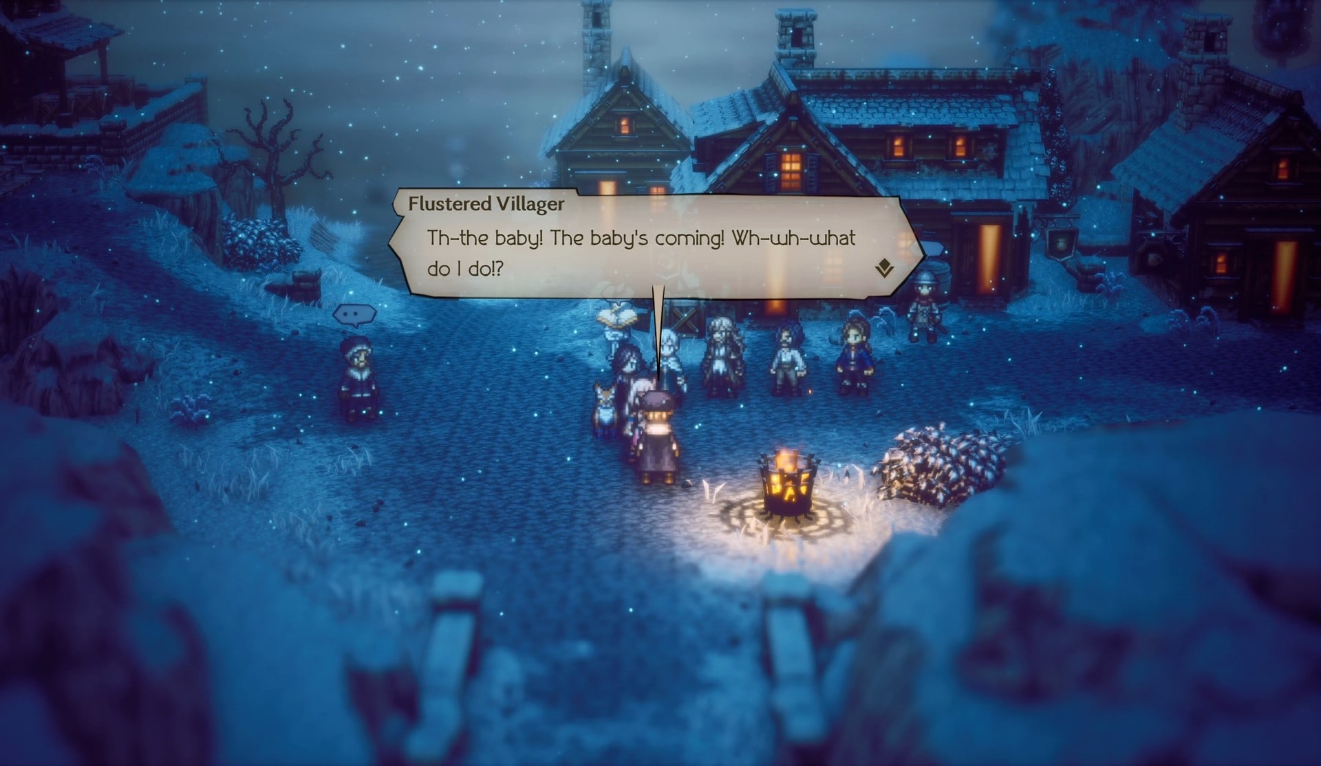 How to start "The Baby's Coming" side story quest - starter NPC