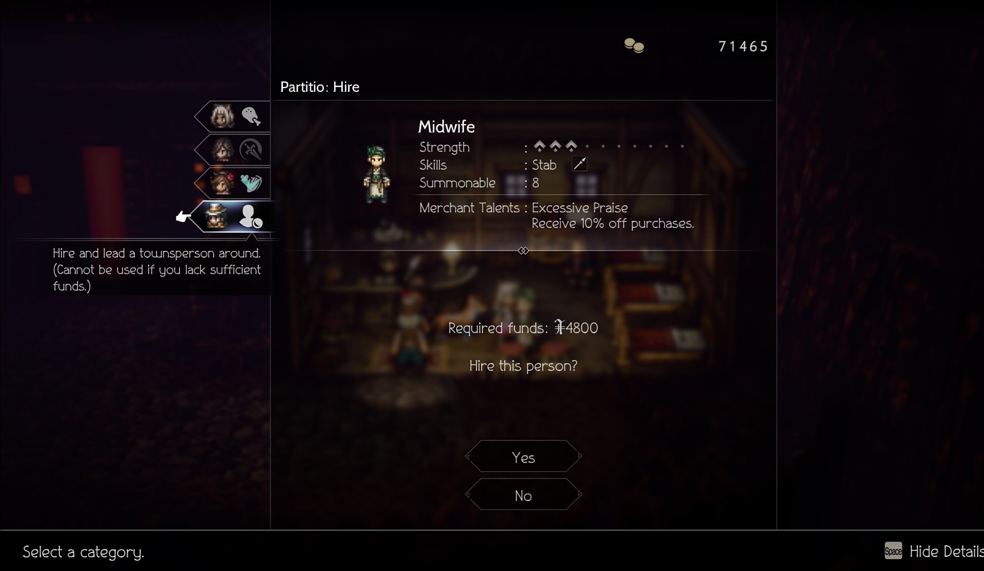 How to Complete "The Baby's Coming" side story in Octopath Traveler 2