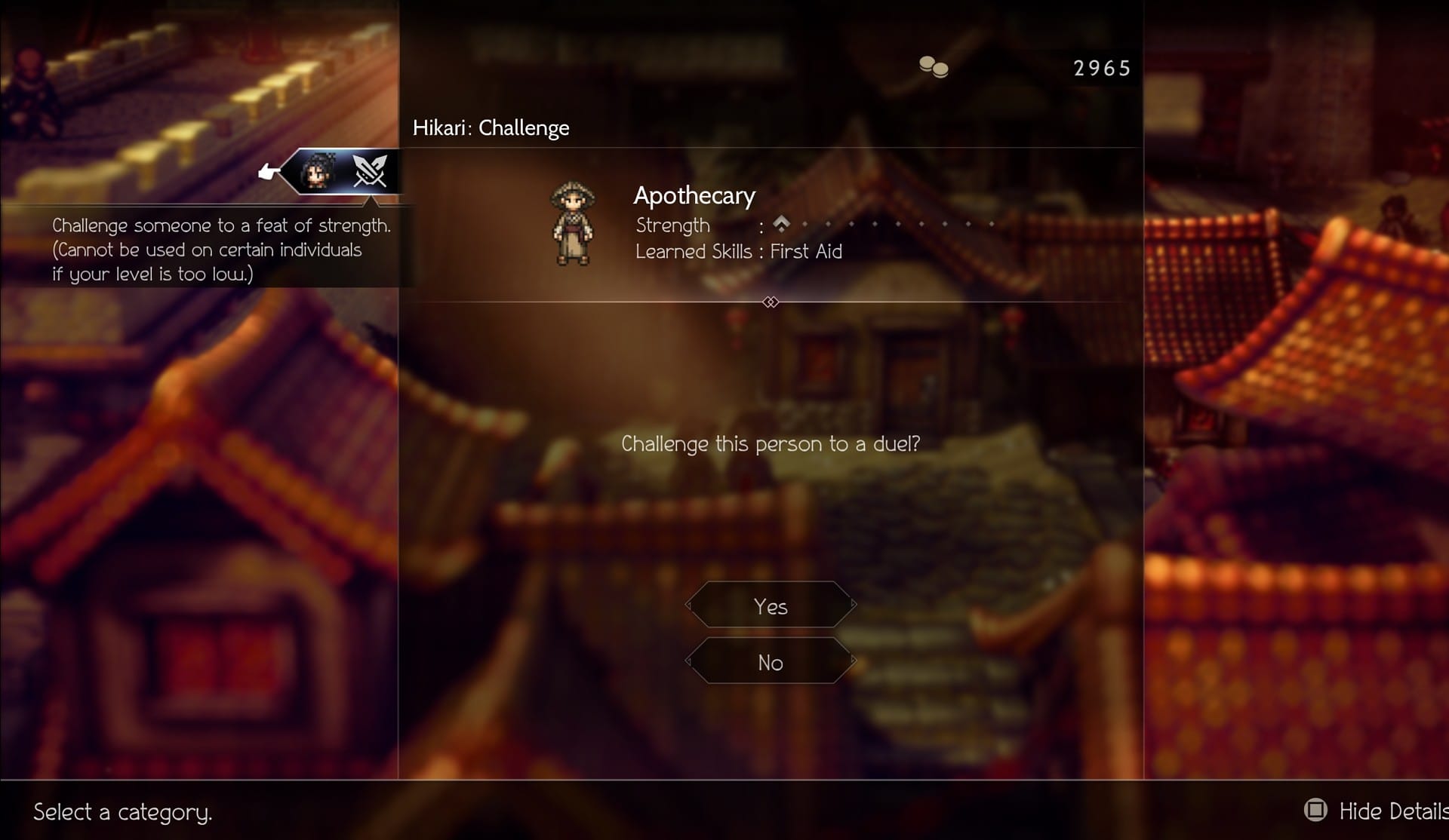 Octopath Traveler 2 Hikari Chapter 1 Walkthrough